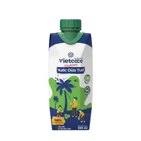 NƯỚC DỪA HỮU CƠ VIETCOCO 330ML