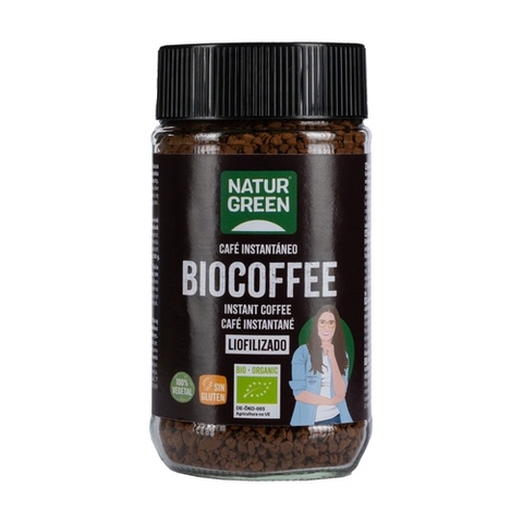 CÀ PHÊ HÒA TAN HỮU CƠ NATUR GREEN 100G