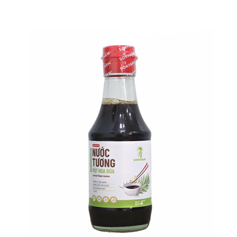 NƯỚC TƯƠNG MẬT HOA DỪA SOKFARM 200ML