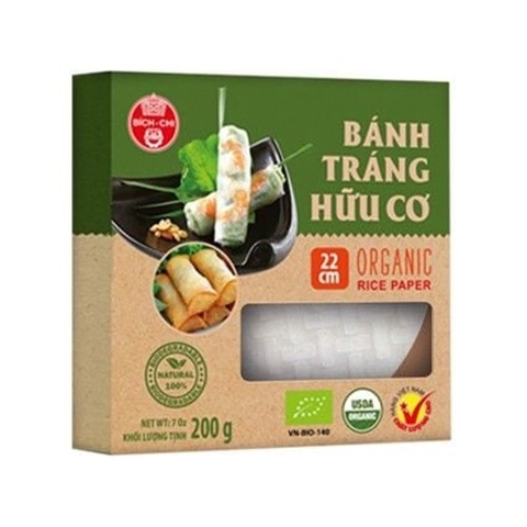BÁNH TRÁNG HỮU CƠ BÍCH CHI 200G