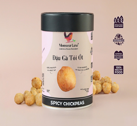 ĐẬU GÀ TỎI ỚT MONSIEUR LUXE 120G