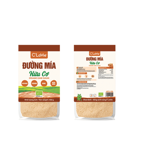 ĐƯỜNG MÍA HỮU CƠ C'LAVIE 450G