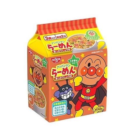 MÌ ĂN LIỀN CHÚ HỀ ĐỎ NISSIN RAMEN 90G