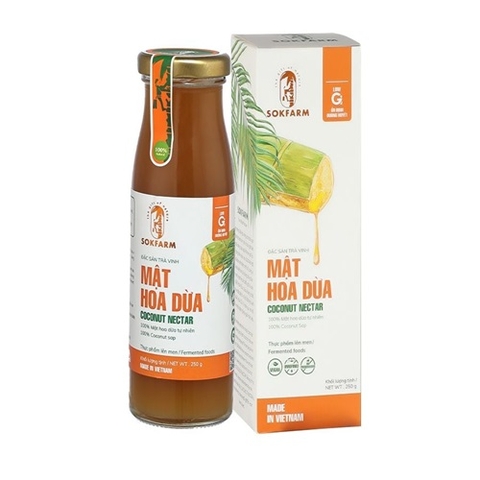 MẬT HOA DỪA SOKFARM 250G