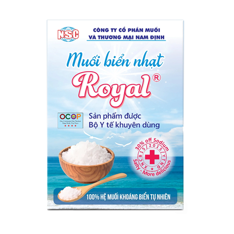 MUỐI BIỂN NHẠT ROYAL 250G