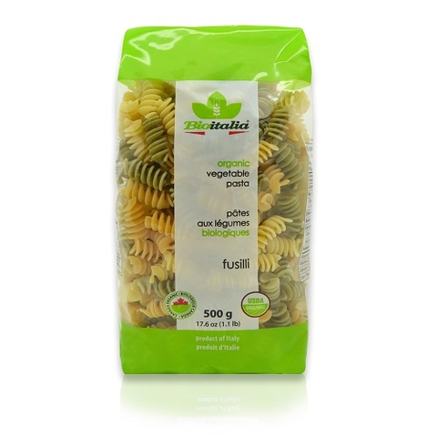 NUI XOẮN RAU CỦ HỮU CƠ BIOITALIA 500G