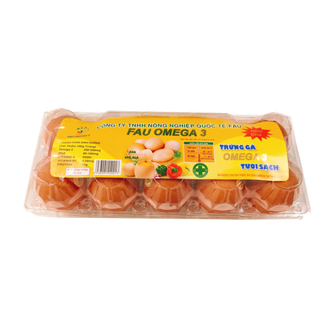 TRỨNG GÀ OMEGA 3 FAU