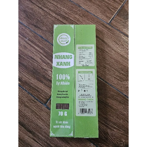 NHANG XANH 30CM 70GR