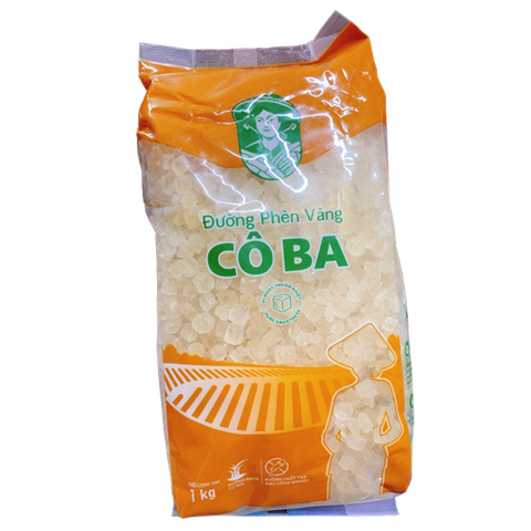 ĐƯỜNG PHÈN VÀNG CÔ BA BIÊN HÒA 1KG