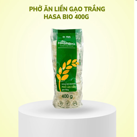 PHỞ ĂN LIỀN GẠO TRẮN HASA BIO 400G