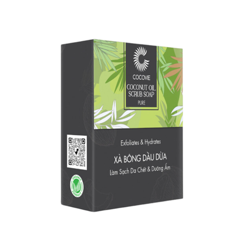 XÀ BÔNG DẦU DỪA COCOVIE 100G