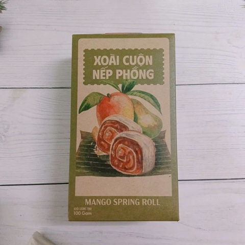 XOÀI CUỘN NẾP PHỒNG NAM XANH 100G