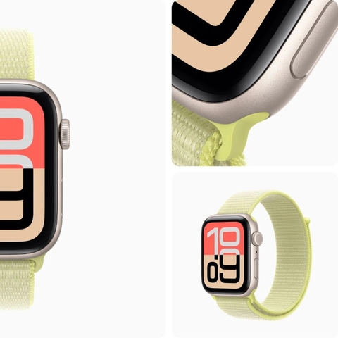 Watch SE 3 (2025) - Viền nhôm & Dây cao su