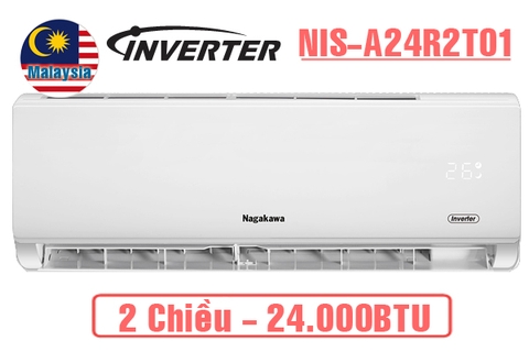 Điều hòa Nagakawa 9000BTU 2 chiều inverter NIS-A09R2T01