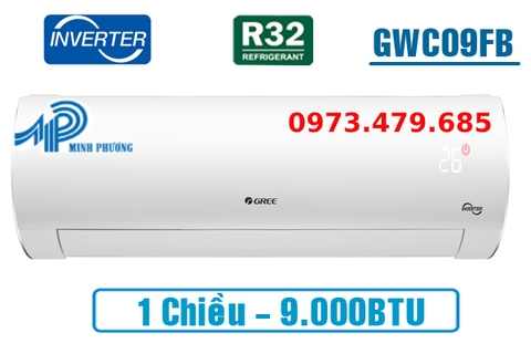 Điều hòa Gree 9.000BTU inverter 1 chiều GWC09FB-K6D9A1W