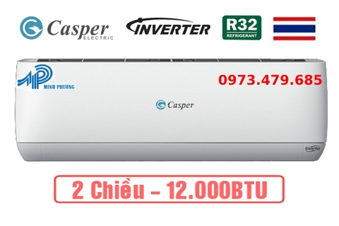 Điều hòa Casper inverter 12000BTU 2 chiều GH-12IS33