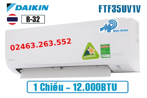 Điều hòa Daikin 12000btu 1 chiều model FTF35XAV1V