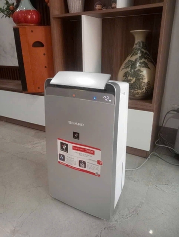 Máy lọc không khi kết hợp hút ẩm Sharp DW-J27FV-S