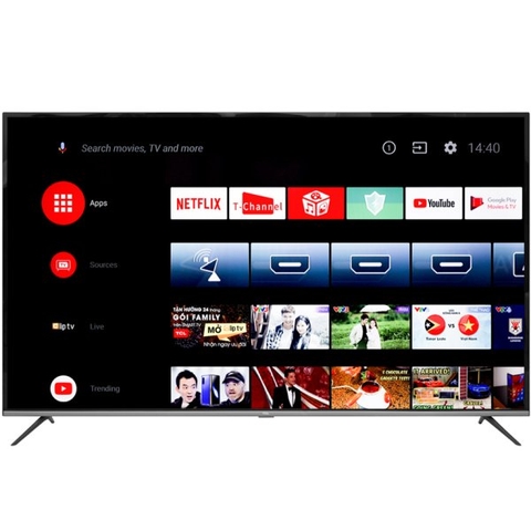 Smart Tivi QLED TCL 4K 50 inch 50C725