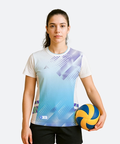 Áo Bóng Chuyền Nữ Kaiwin Ultra - Màu Trắng