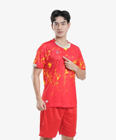 Áo Bóng Đá Gamicy Aura - Màu Đỏ