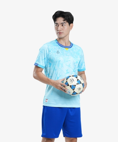 Áo Bóng Đá Gamicy Aura - Màu Thiên Thanh