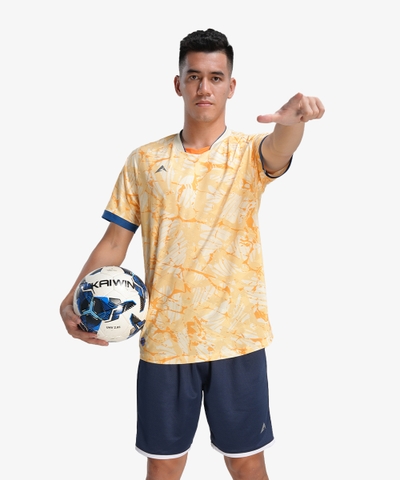 Áo Bóng Đá Kaiwin Earth - Màu Kem Sữa