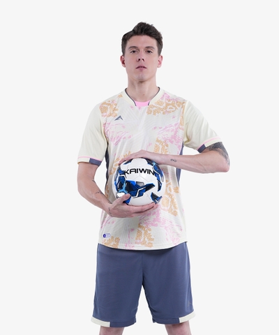 Áo Bóng Đá Kaiwin Striker - Màu Kem Sữa
