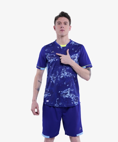 Áo Bóng Đá Kaiwin Striker - Màu Tím Than