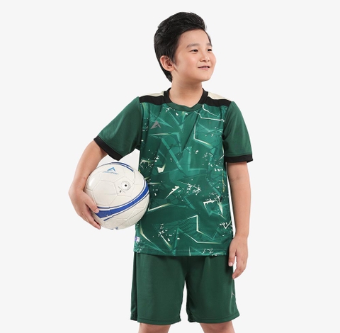 Áo bóng đá KAIWIN JUSTICE KIDS - Màu xanh lá cây
