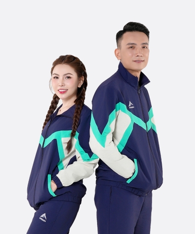 Áo Gió Thể Thao KAIWIN DIAMOND - Màu Xanh Đen