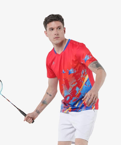 Áo Thể Thao Nam Kaiwin Forehand - Màu Đỏ