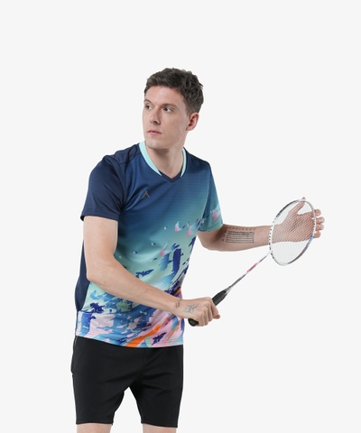 Áo Thể Thao Nam Kaiwin Forehand - Màu Xanh Đen