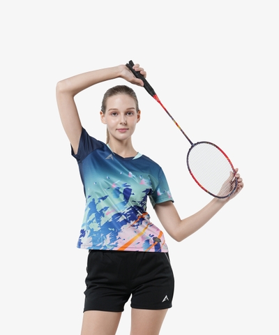 Áo Thể Thao Nữ Kaiwin Forehand - Màu Xanh Đen