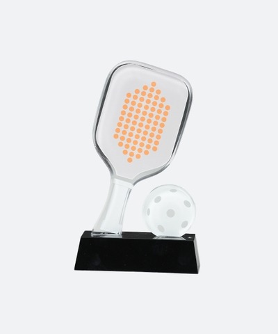 Cúp Pickleball Pha Lê 01C Đồng - 20cm