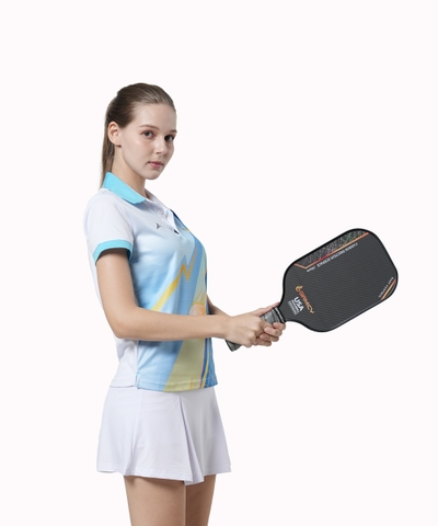 Áo Polo Nữ Kaiwin Slice - Màu Trắng Xanh