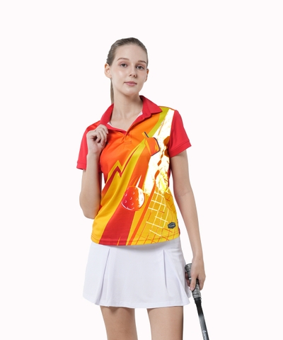 Áo Polo Nữ Kaiwin Slice - Màu Đỏ