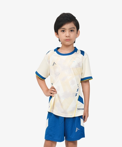 Áo Bóng Đá Trẻ Em Kaiwin Faster Kid - Màu Kem Sữa