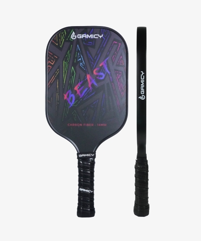 Vợt Pickleball Gamicy Beast 14mm - Màu Đen