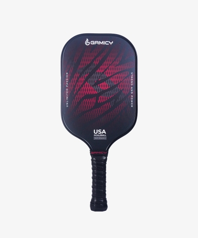 Vợt Pickleball Gamicy Lion 16mm - Màu Đen