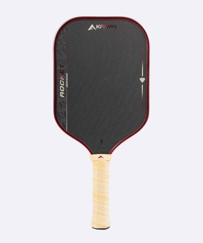 Vợt Pickleball Kaiwin Rocket Pro 16mm - Đỏ Vàng Be