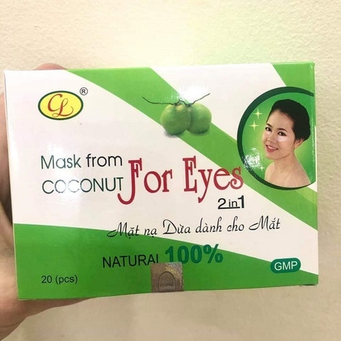 Mặt nạ Dừa dành cho mắt