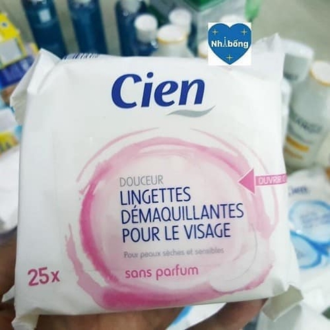 Tẩy trang Cien khăn Pháp
