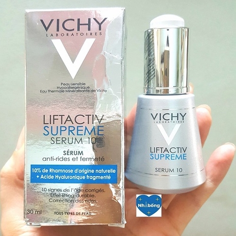 Tinh chất Vichy chống 10 dấu hiệu lão hóa Pháp