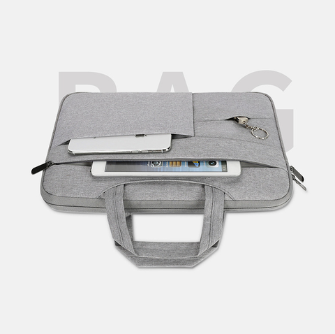 Túi chống sốc Laptop Siêu nhẹ 7 ngăn, có quai xách, vải chống thấm 14inch Mã AV052