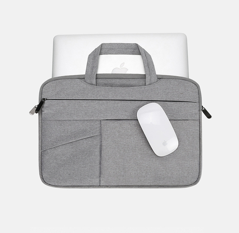 Túi chống sốc Laptop Siêu nhẹ 7 ngăn, có quai xách, vải chống thấm 14inch Mã AV052