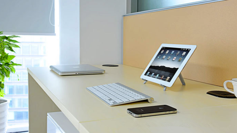 Giá Đỡ Ipad, Điện thoại/Tablet Thông minh gấp gọn Chống Trượt bằng Hợp Kim Nhôm AV053