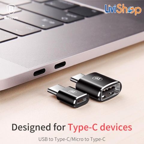 đầu Chuyển Otg Usb Type C Sang Usb 3 0 Full Size Baseus Livishop Vn