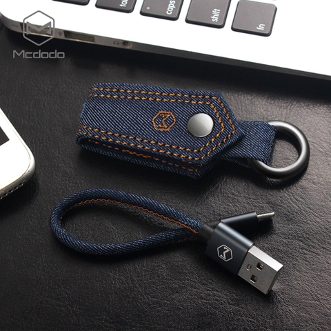 Cáp sạc nhanh móc khóa Mcdodo Premium Series Micro USB cable with keychain dùng cho Samsung / Huawei / Oppo( 15 cm, Fast charge 2A, siêu ngắn )