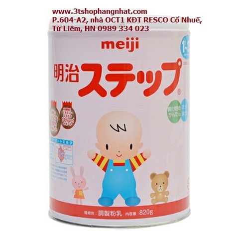 Sữa Meiji 1-3 thúc đẩy phát triển vượt trội